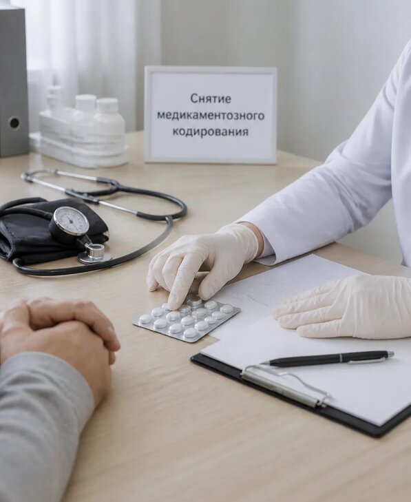 Снятие медикаментозного кодирования в Биробиджане от 5069 р. | Медзона